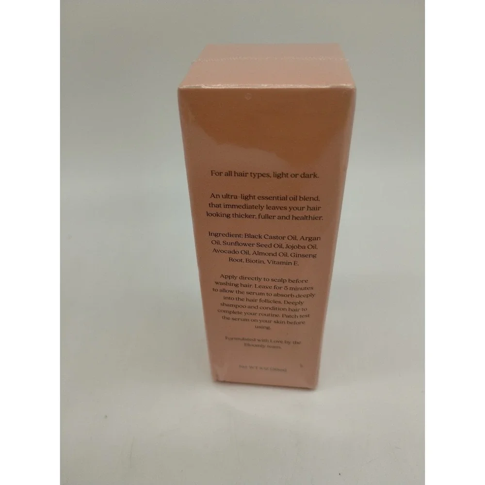 Bloomly Hair Oil Serum 1 FlOz Thicker Fuller Hair MSRP $75 New Sealed